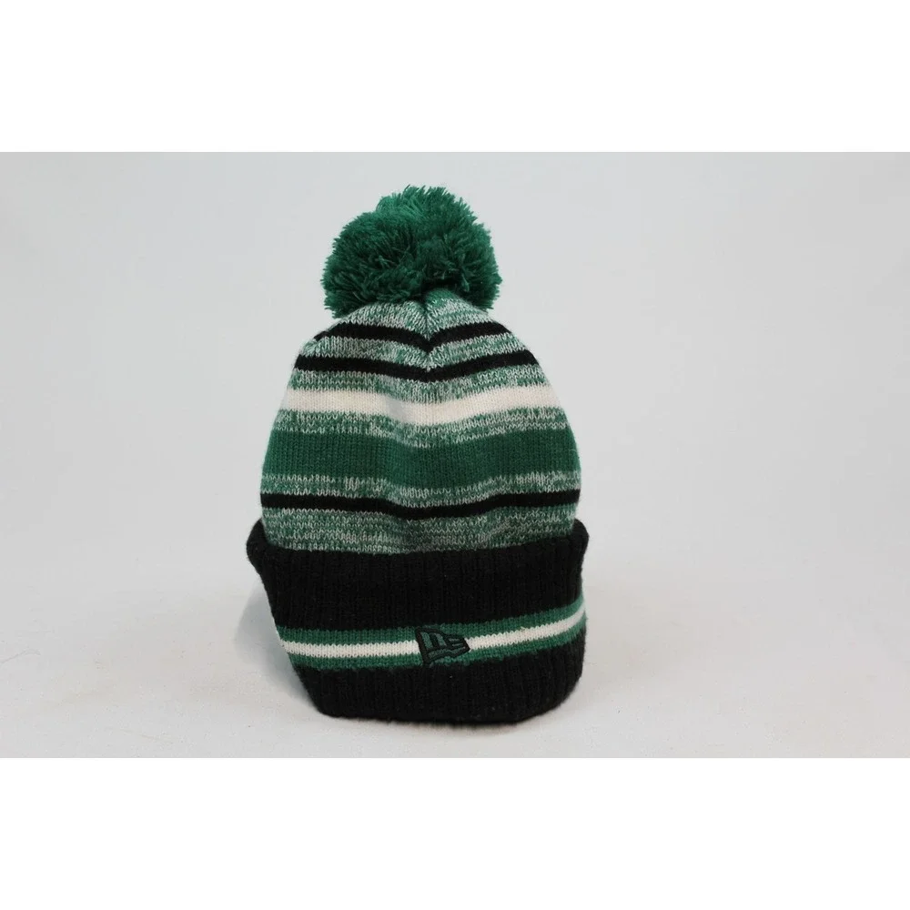 NFL NEW ERA NY JETS  WINTER KNIT CUFFED POM BEANIE ONE SIZE